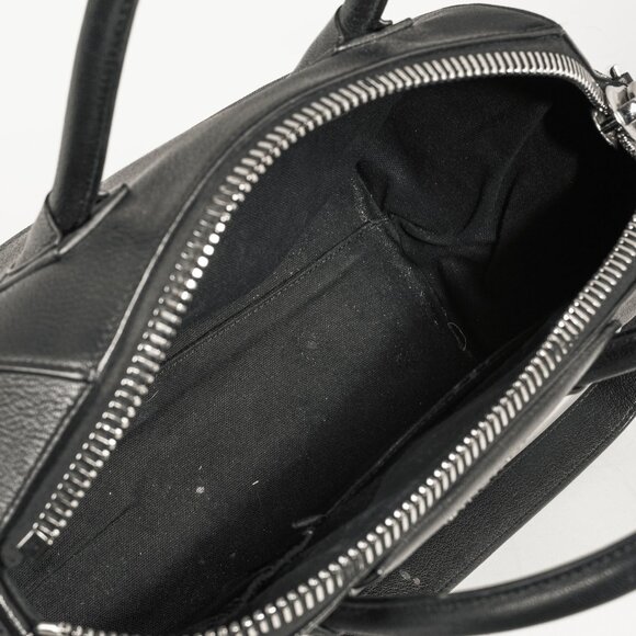 Givenchy Antigona Small Black Leather Tote Bag - Picture 12 of 14